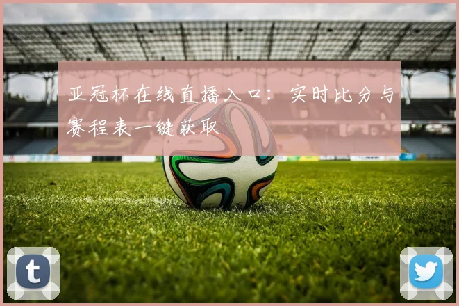 亚冠杯在线直播入口：实时比分与赛程表一键获取